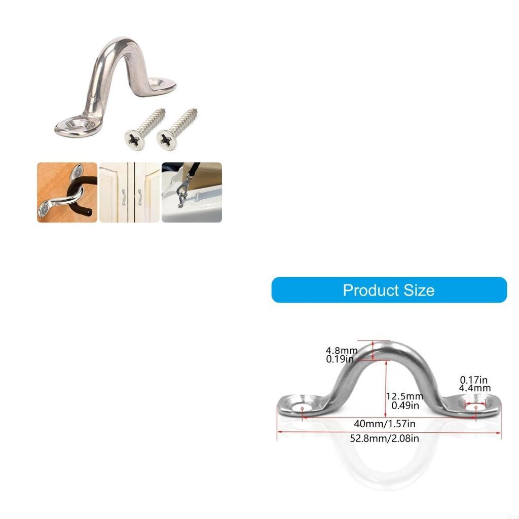 Deck Screw Stainless - أحزمة العيون حلقة سطح السفينة كاياك