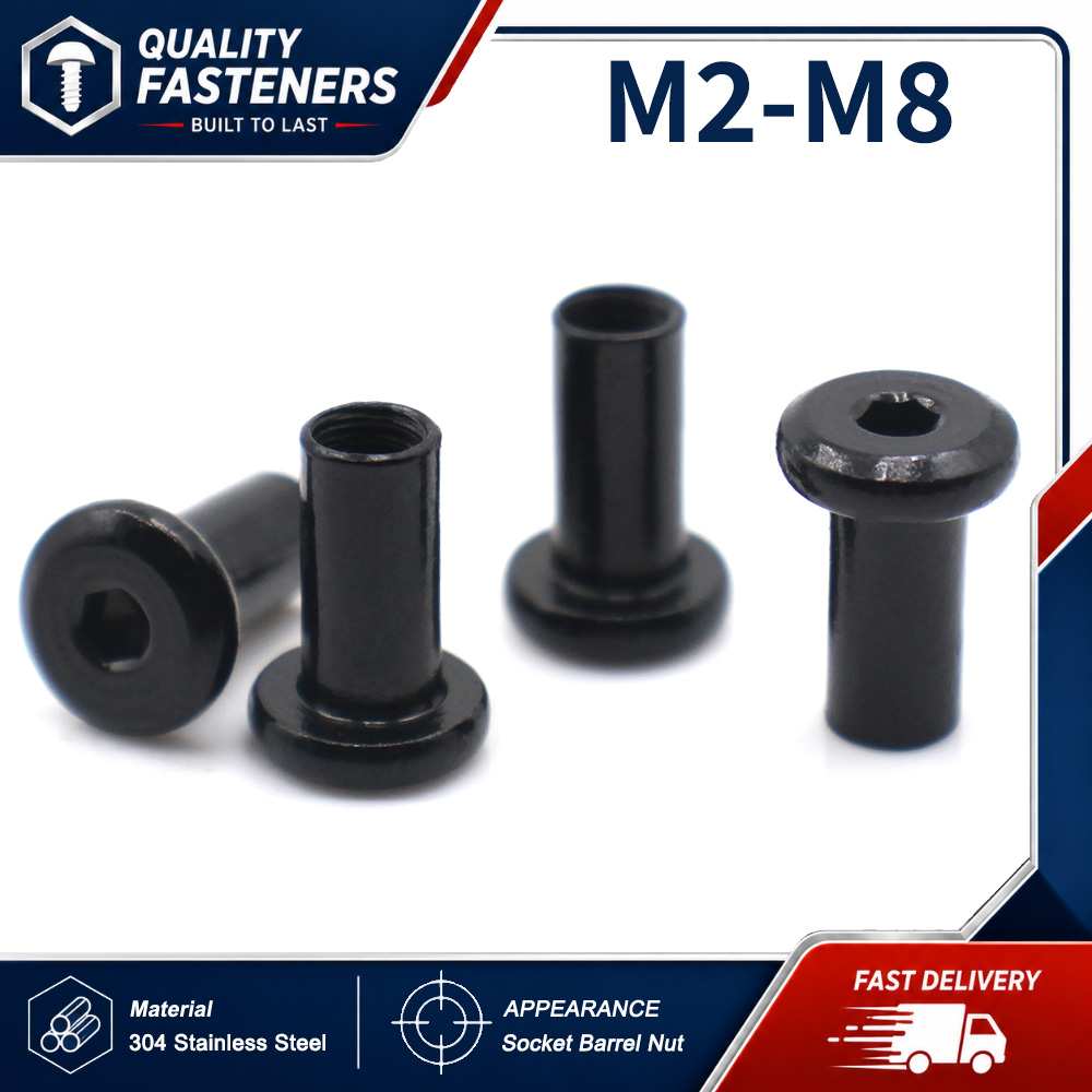 Deck Screw Stainless - 2~5 قطع من صواميل الأسطوانة ذات