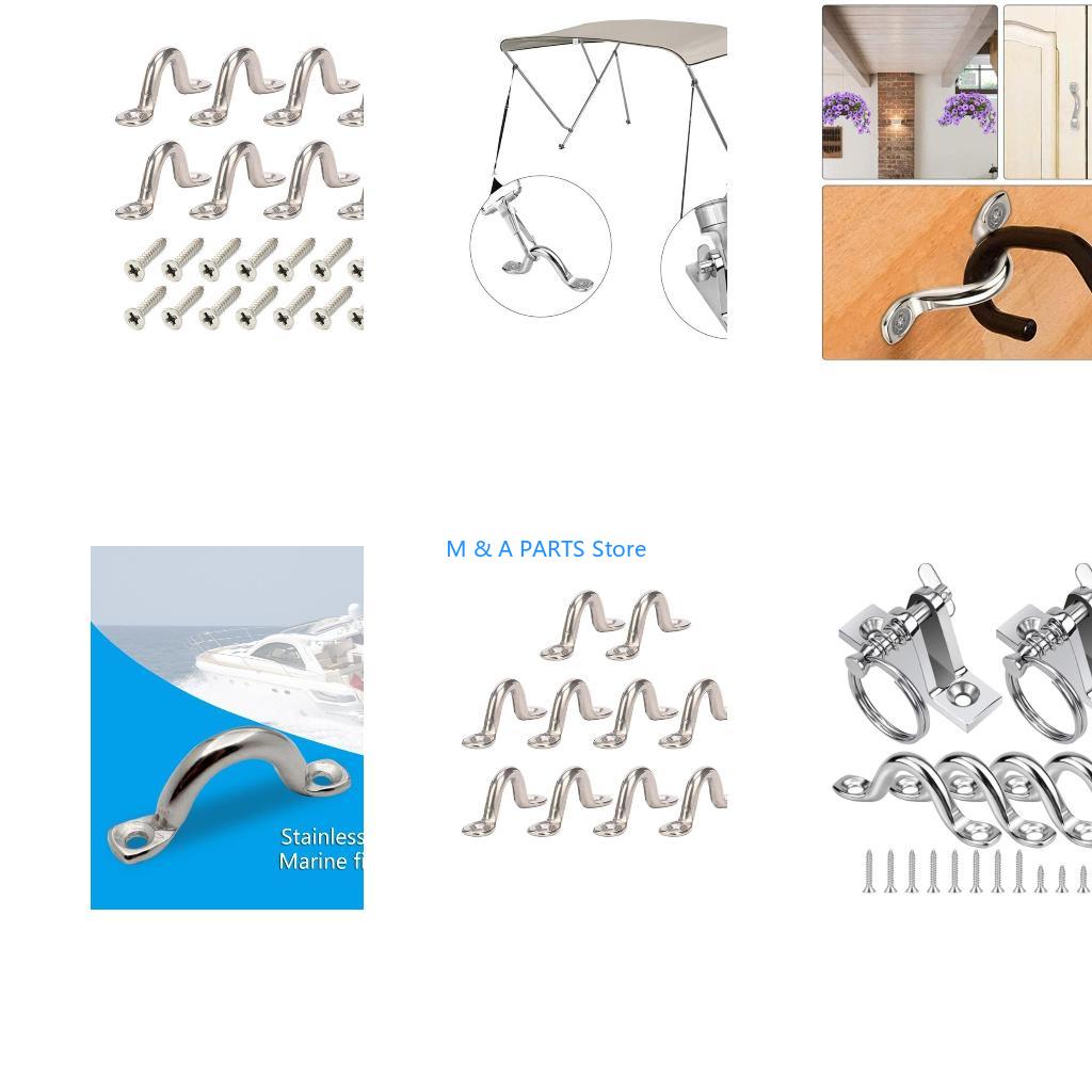 Deck Screw Stainless - حلقة سطح U1JF مع براغي وأشرطة