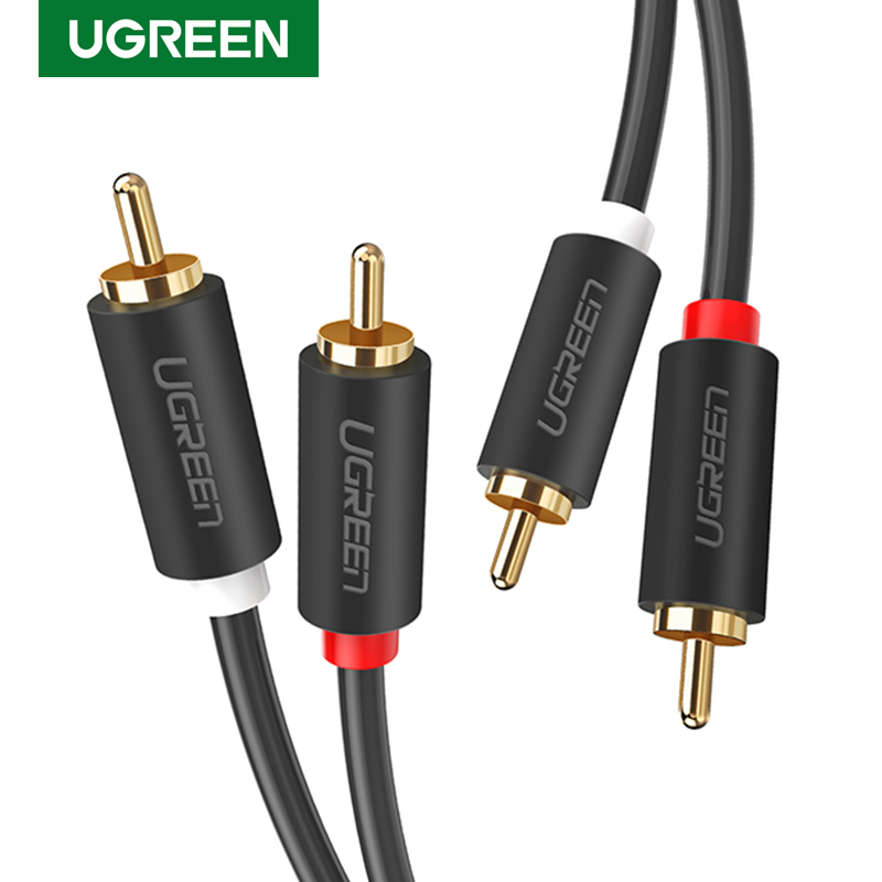 Home Improvement Dvd - UGREEN 2RCA إلى 2 RCA الذكور
