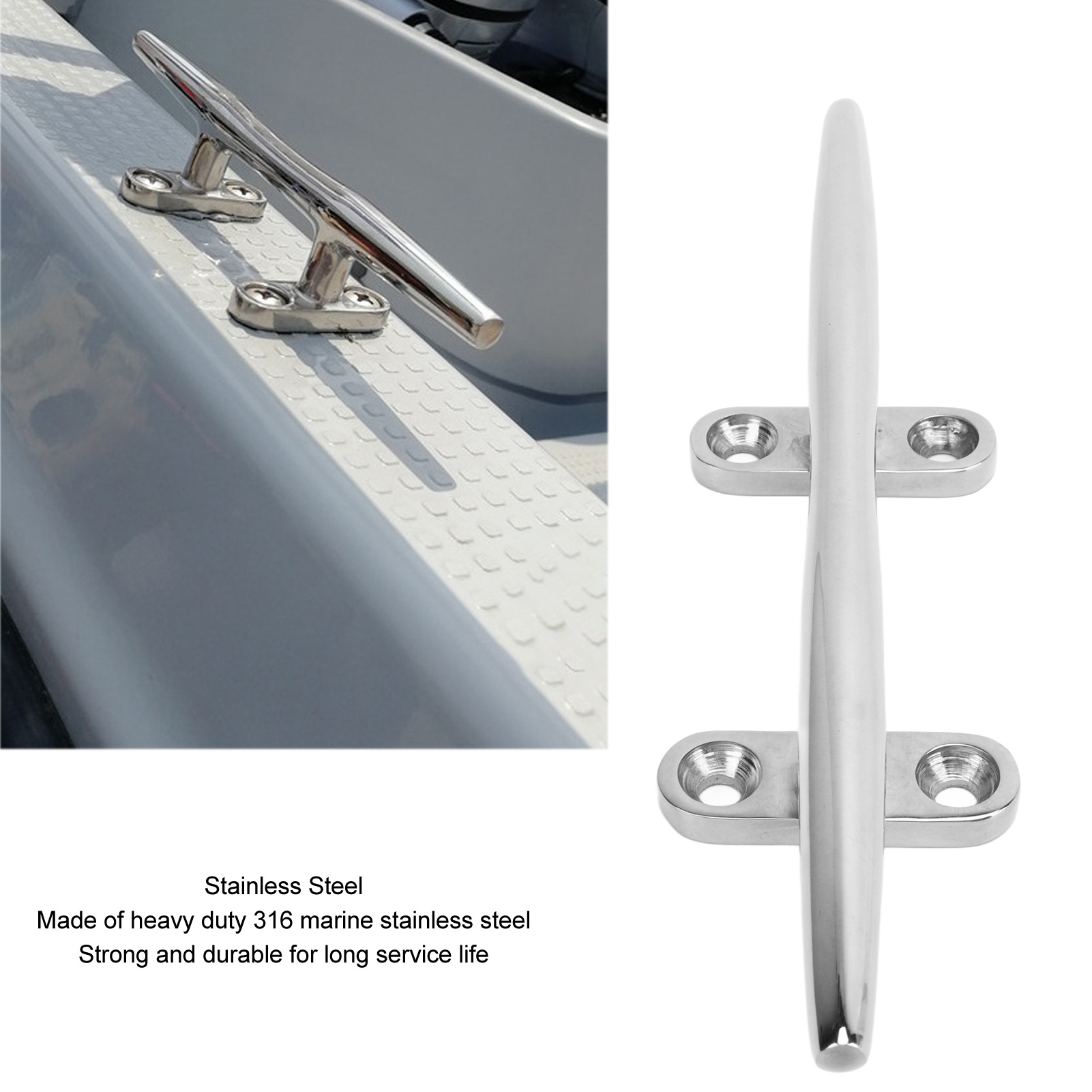 مرابط قوارب بقاعدة مفتوحة شديد - مراجعة Deck Screw Stainless وسعره