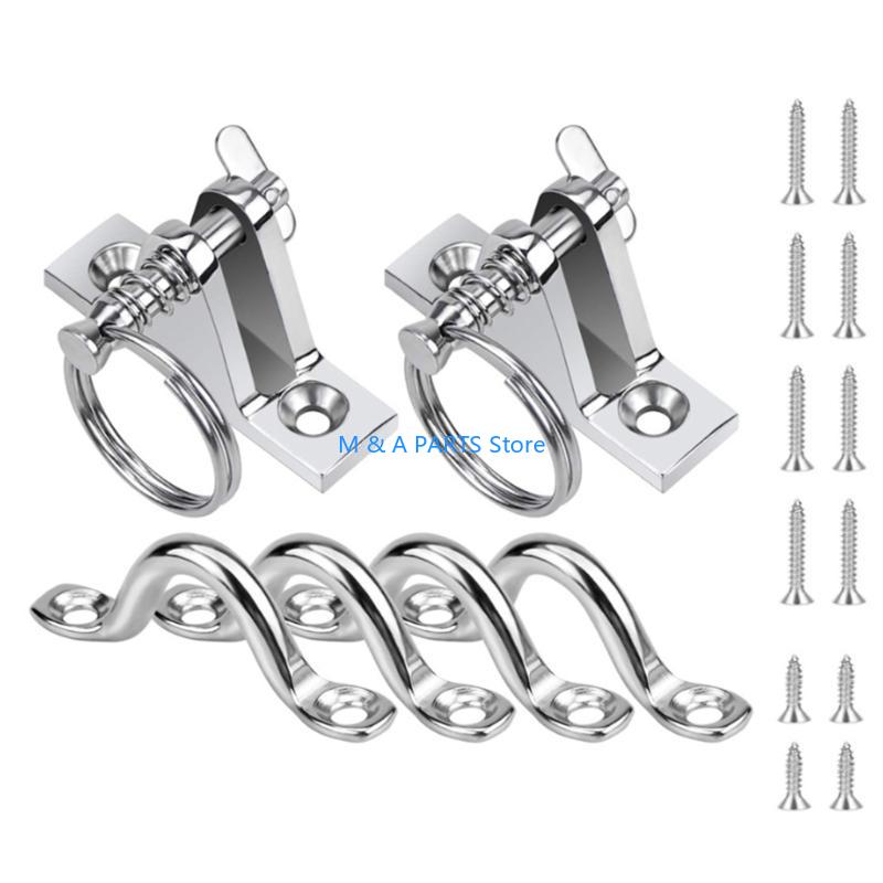 حلقة سطح U1JF مع براغي وأشرطة  - مراجعة Deck Screw Stainless وسعره