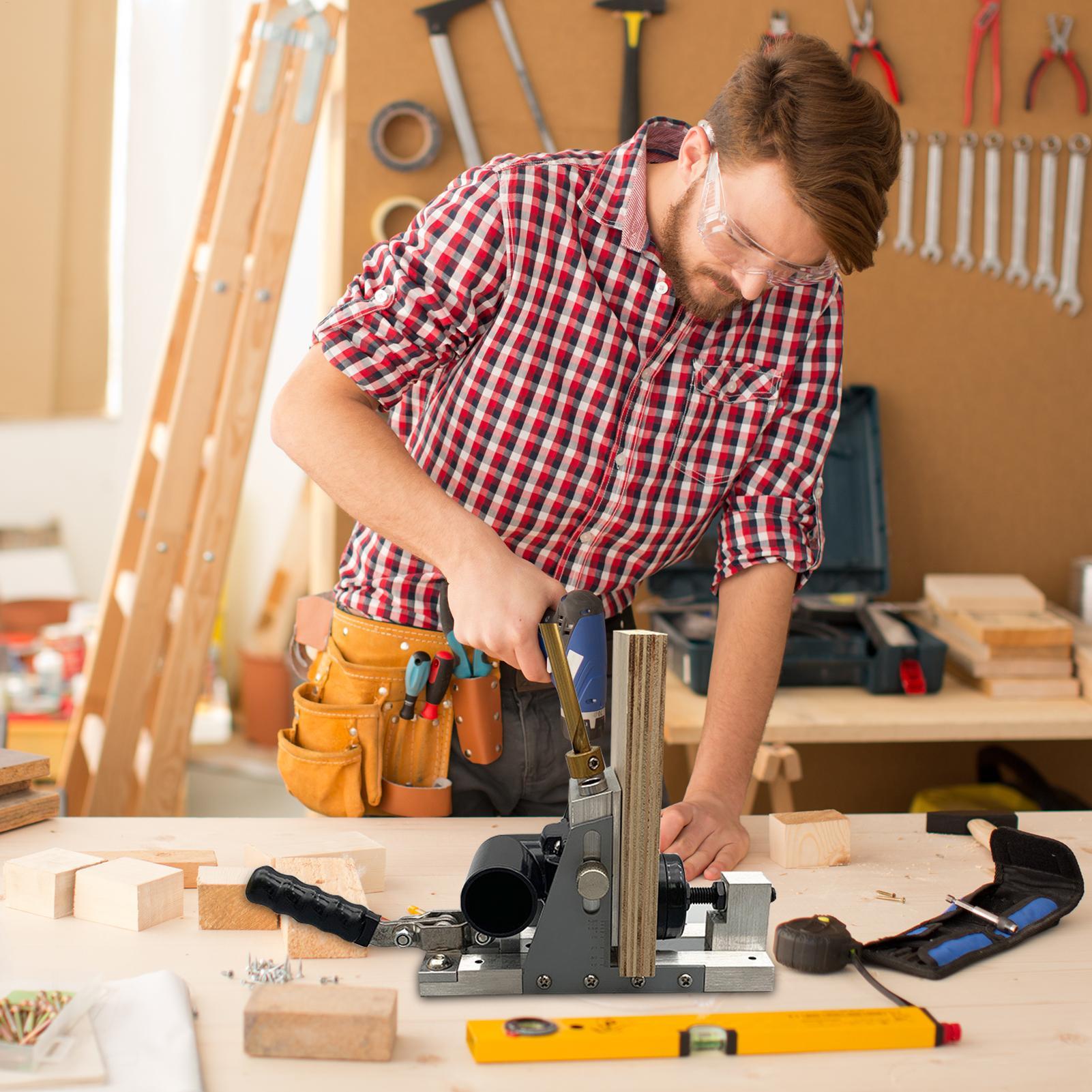 دليل الحفر النجارة ثقب محدد ال - مراجعة Home Improvement Guide وسعره