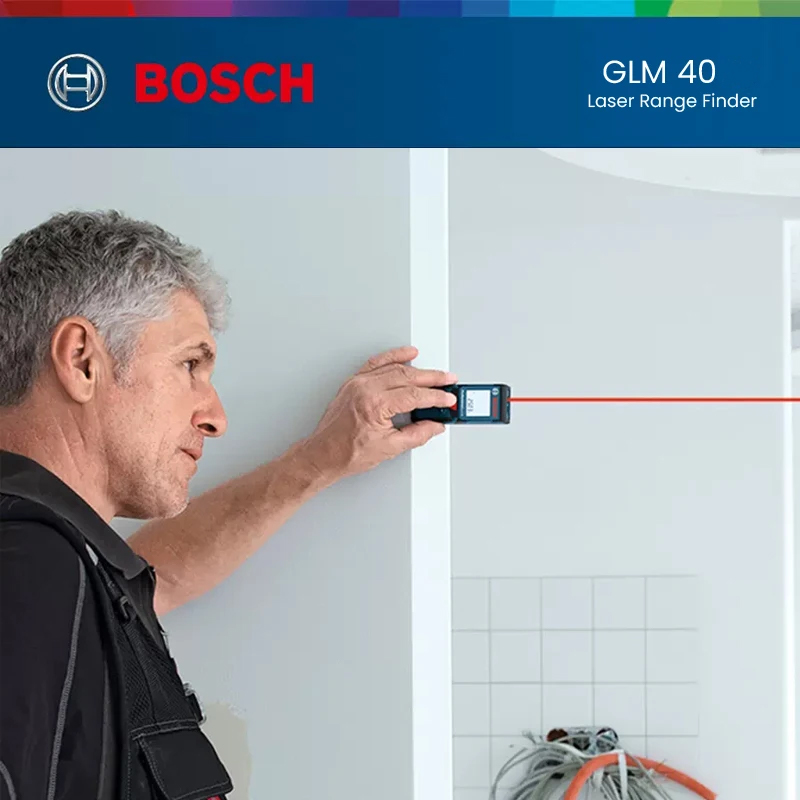بوش GLM4000 جهاز قياس المسافة  - مراجعة Home Improvement Center وسعره