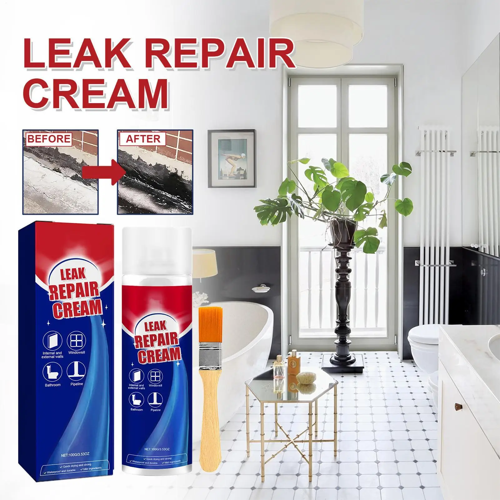 بخاخ إصلاح التسريبات المقاوم ل - مراجعة Roof Sealant Patch وسعره