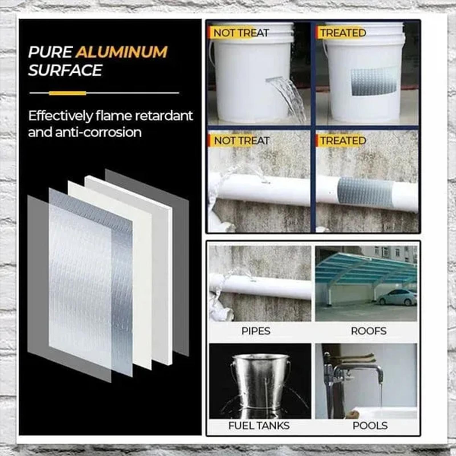 شريط مقاوم للماء 1.5 مللي متر  - مراجعة Roof Sealant Patch وسعره